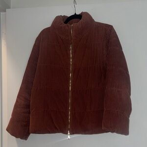Women's Pink Corduroy Jacket